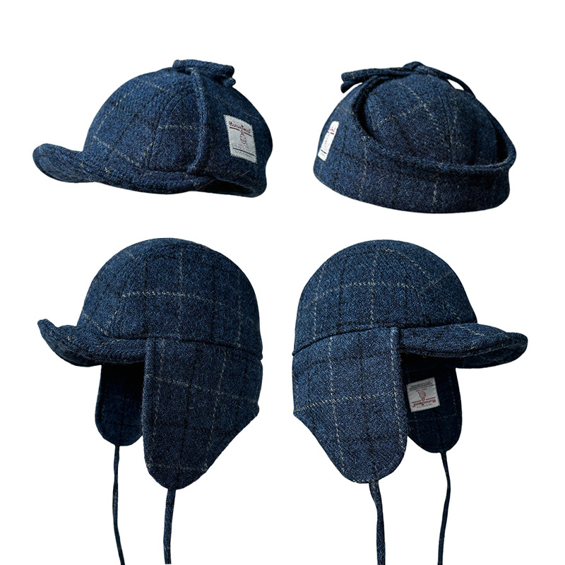 Men Women Harris Tweed Trapper - Trapper Hat Ear Flap review and price