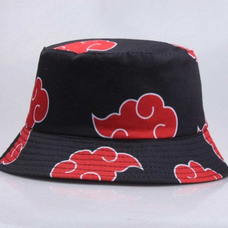 Red Cloud Print Cotton Bucket  - Bucket Hat Cotton review and price