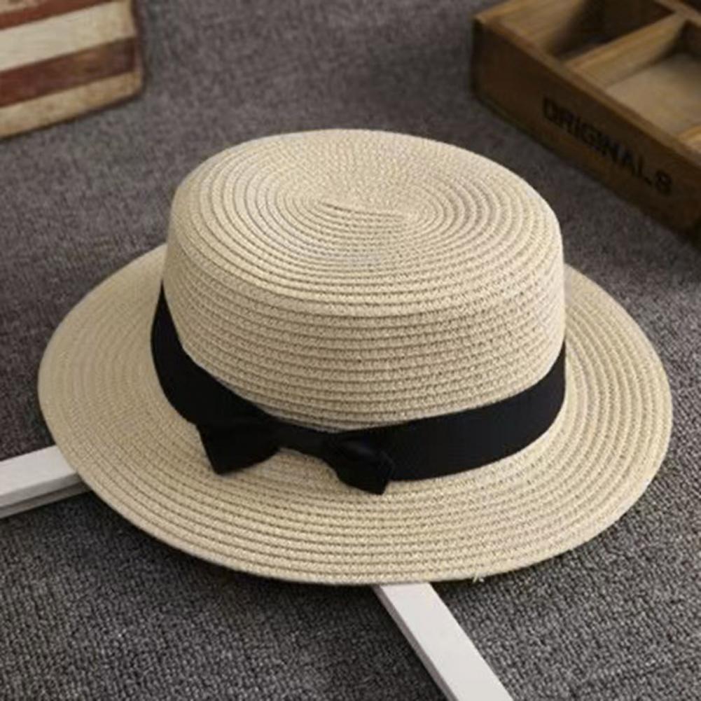 Beach Straw Hat Flat Top Wide  - Sun Hat Wide Brim review and price