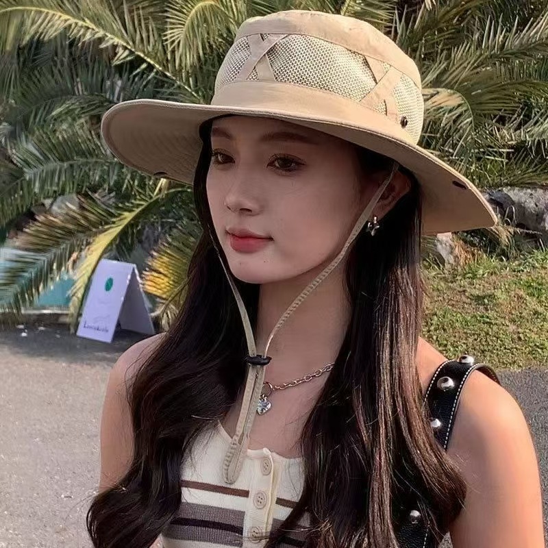 1pcs Summer Men Bucket Hat Out - Sun Hat Wide Brim review and price