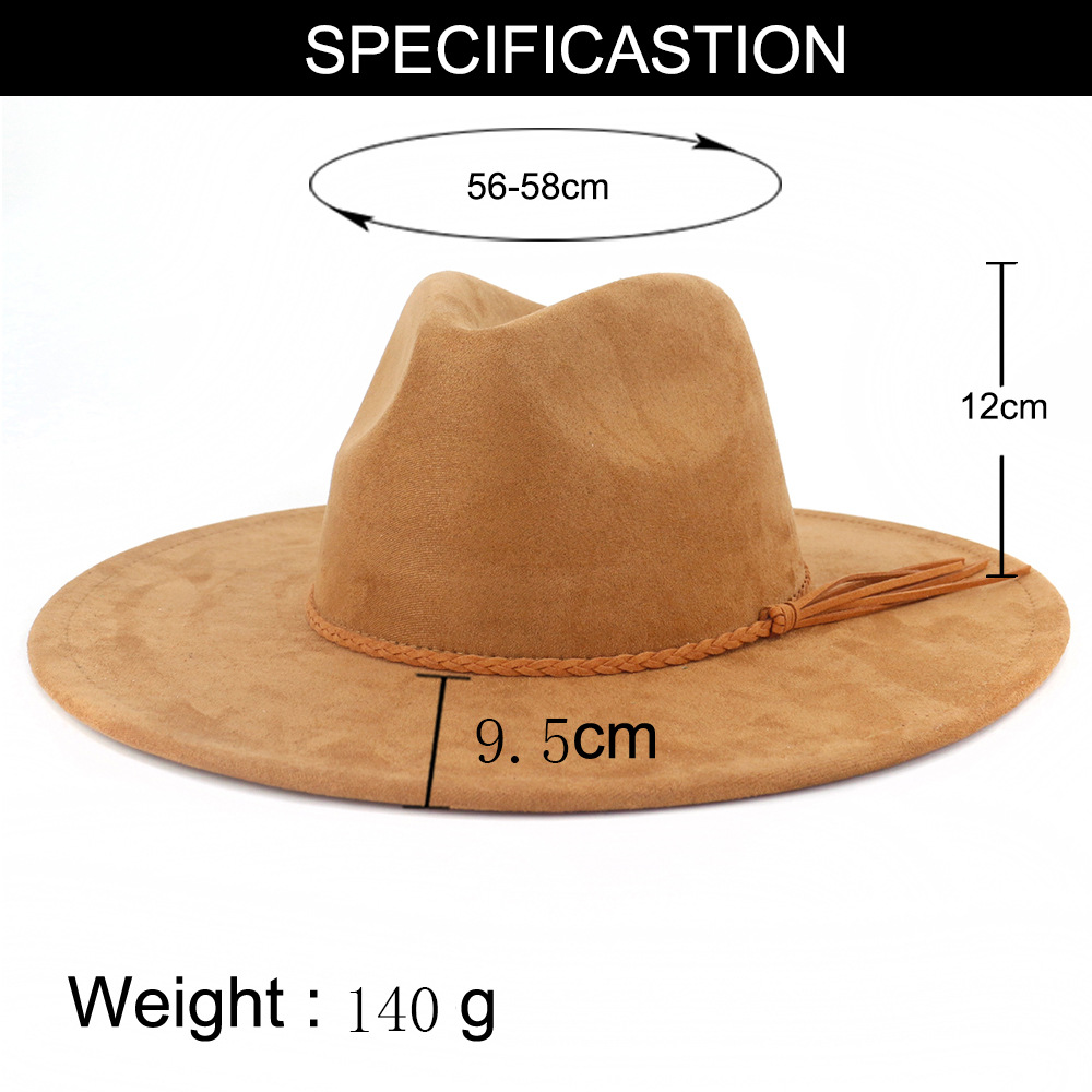 Vegan Suede Hat Teardrop shape - Fedora Hat Wool review and price