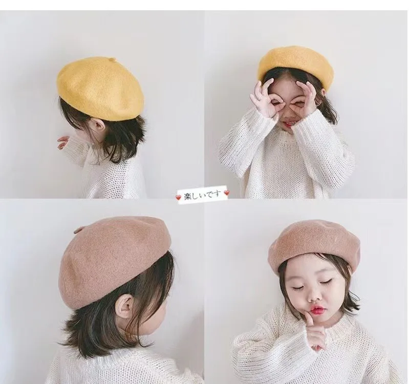 AGE 2-6 Years old (50-52cm)Kid - Beret French Wool review and price
