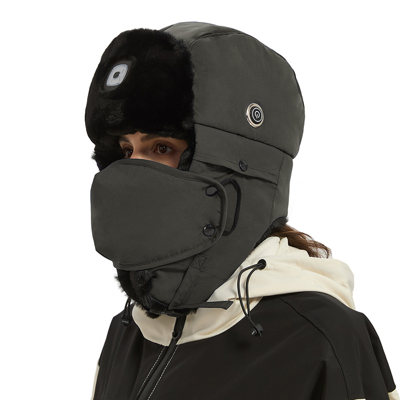 USB Charging Thickened Heated  - Winter Trapper Hat review and price