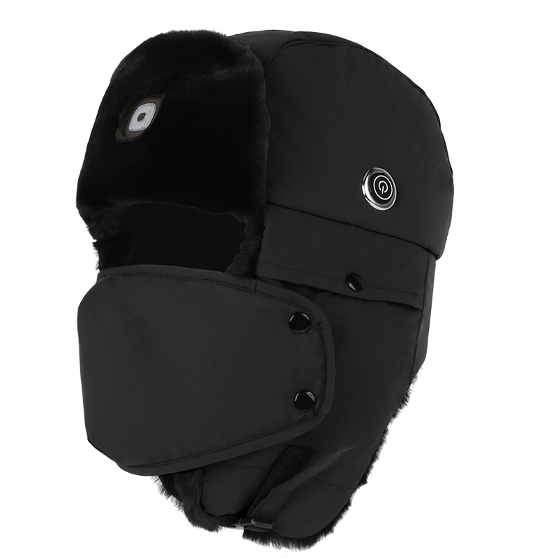 USB Charging Thickened Heated  - Winter Trapper Hat review and price