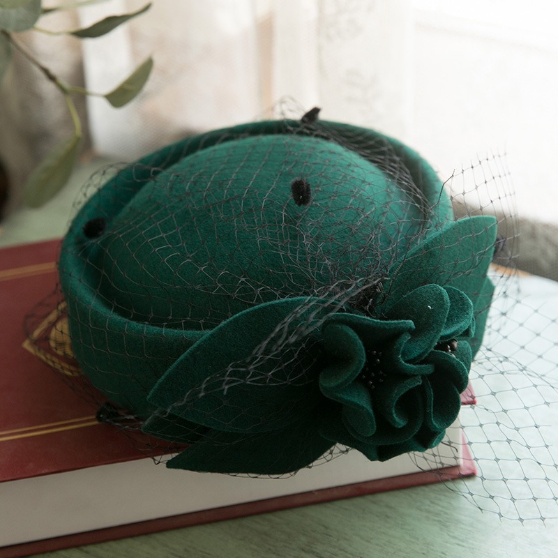 French Vintage Wool Beret Hat  - Beret French Wool review and price