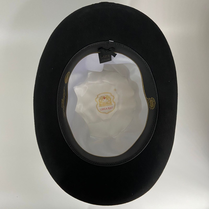 Black Wool Felt Top Hat Men's  - Fedora Hat Wool review and price